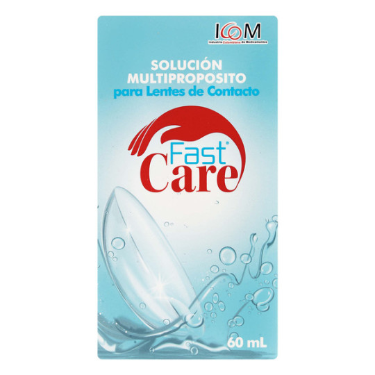 ( ) SOLUCION MULTIPROP.FAST CARE 60 ML ICOM