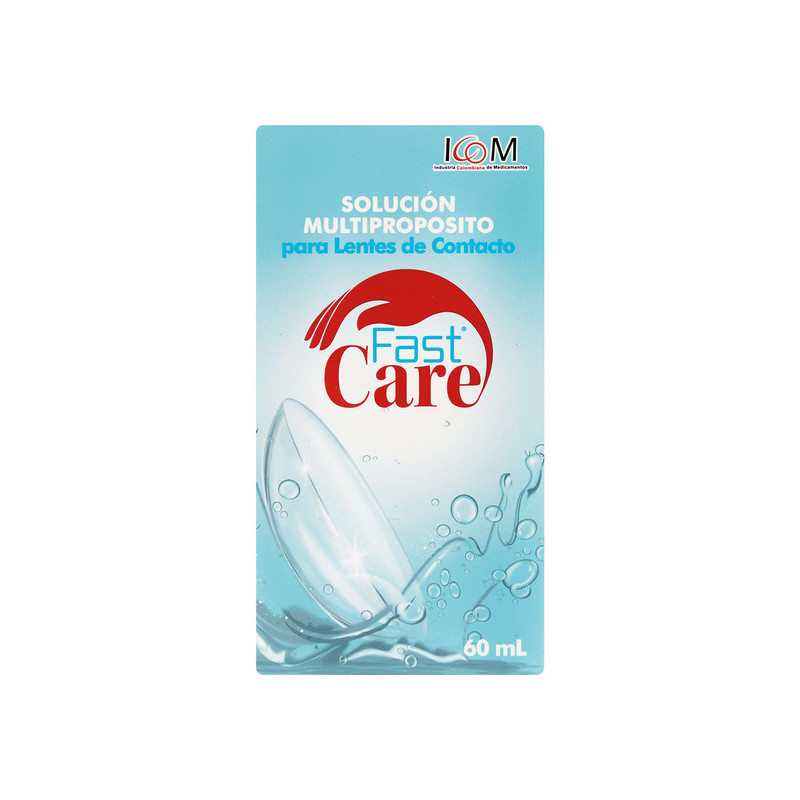 ( ) SOLUCION MULTIPROP.FAST CARE 60 ML ICOM