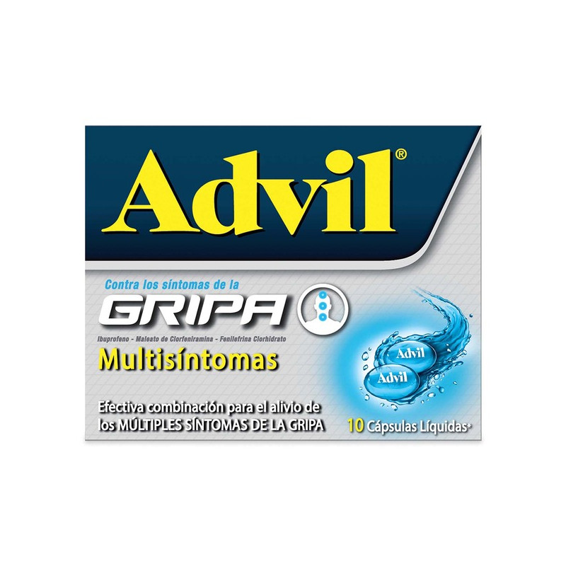 ADVIL GRIPA 10 CAPSULAS