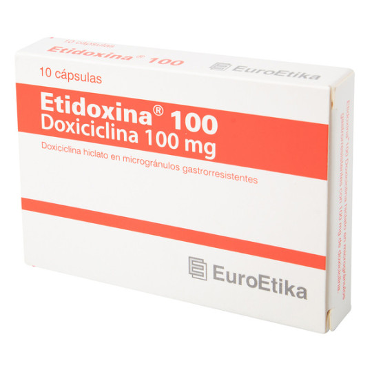 ETIDOXINA 100 MG 10 CAPSULAS (3% )(PAE)