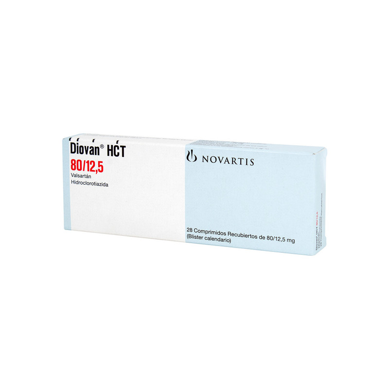 DIOVAN HCT 80/12.5 MG 28 TBS