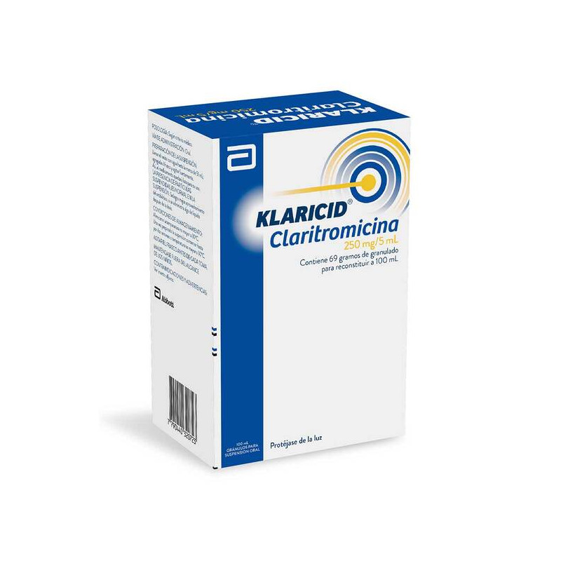 KLARICID 250 MG/5ML SUS.100ML(A(3% (PAE)