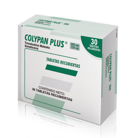 COLYPAN PLUS 200/120 MG 30T(A)(3% )(PAE)