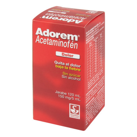 ( ) ADOREM ACETAMINOFEN 150 MG JARABE 120 ML