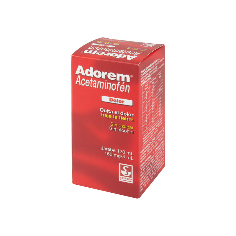 ( ) ADOREM ACETAMINOFEN 150 MG JARABE 120 ML