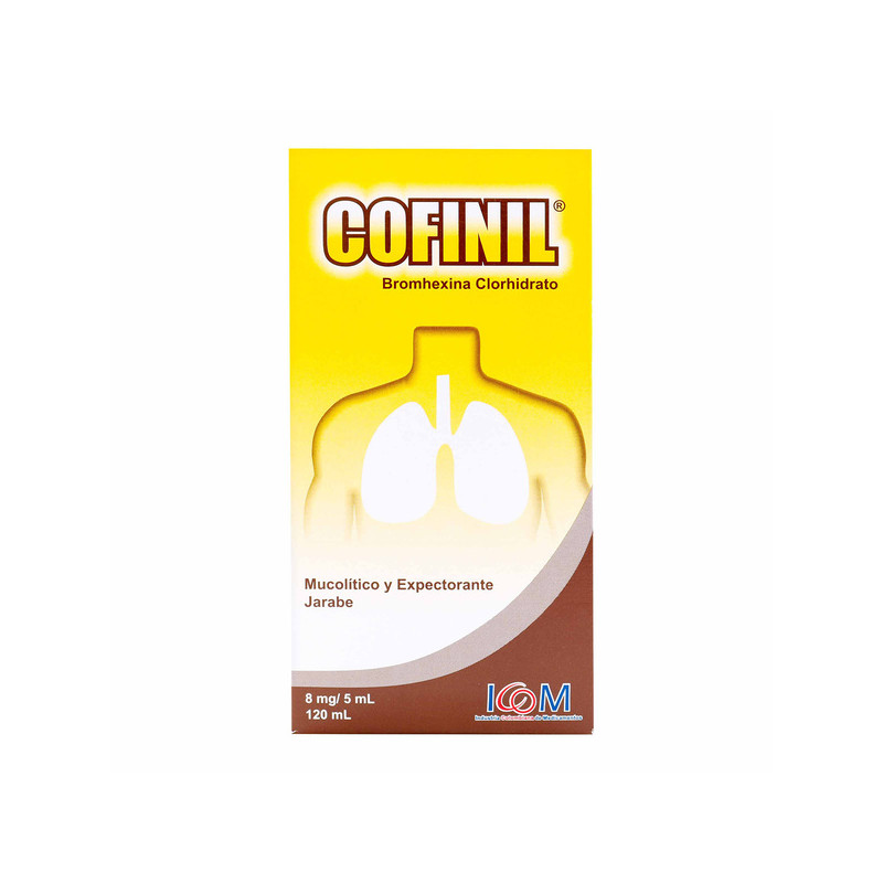 ( ) COFINIL 8 MG ADULTO JBE 120ML ICOM