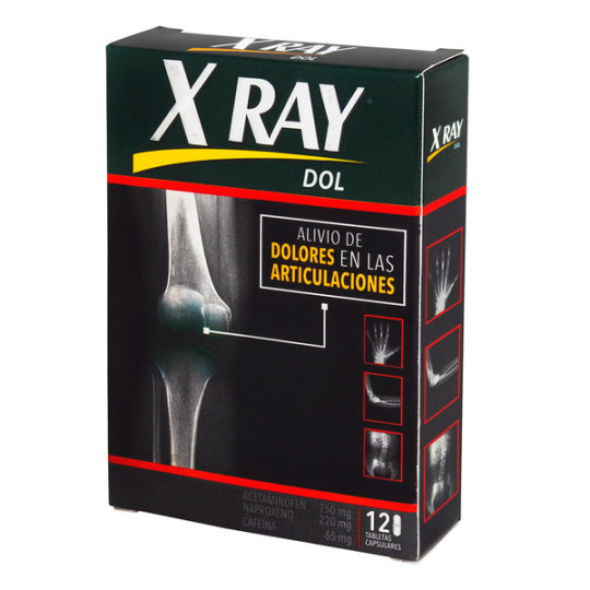X RAY DOL 12 TABLETAS(SF)