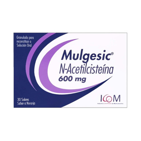 ( ) MULGESIC (N-ACETILCIST) 600M 30S ICOM             