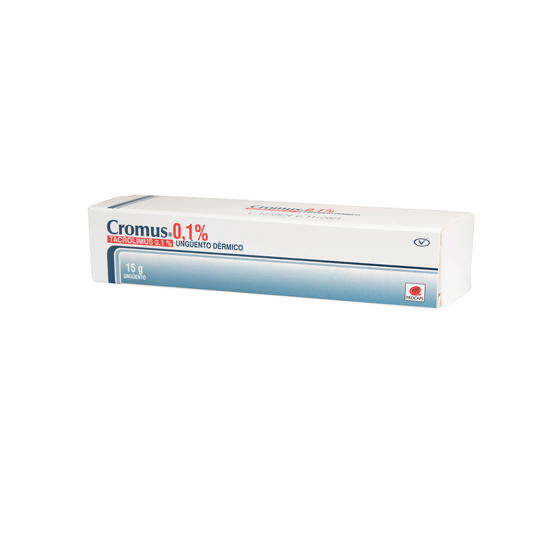 CROMUS 0.1% UNGUENTO 15 GR(3% )(PAE)