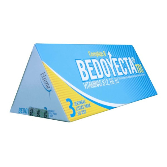 ( ) BEDOYECTA 3 AMPOLLAS (A)(3% )(PAE)