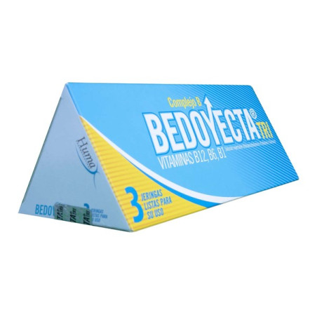 ( ) BEDOYECTA 3 AMPOLLAS (A)(3% )(PAE)