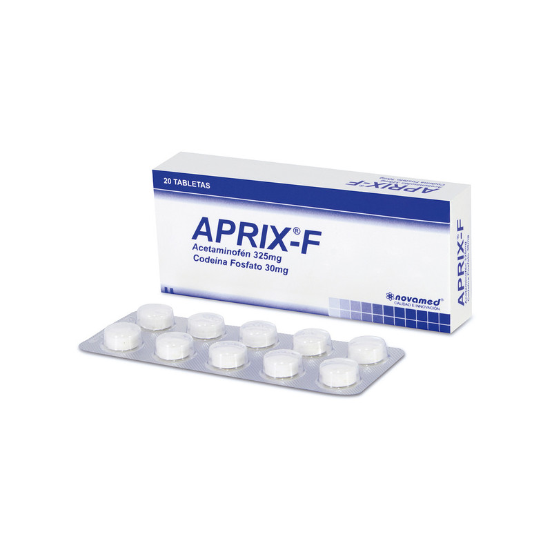 APRIX F 325/30 MG 20 TABLETAS