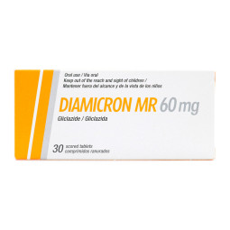 DIAMICRON MR 60 MG 30 TBS(P)11898(SC)