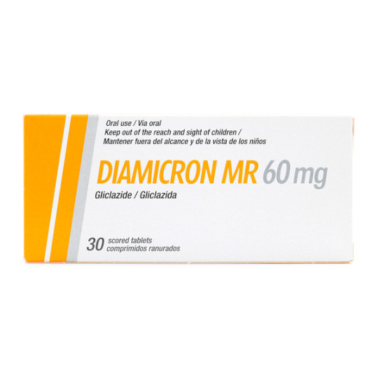 DIAMICRON MR 60 MG 30 TBS(P)11898(SC)