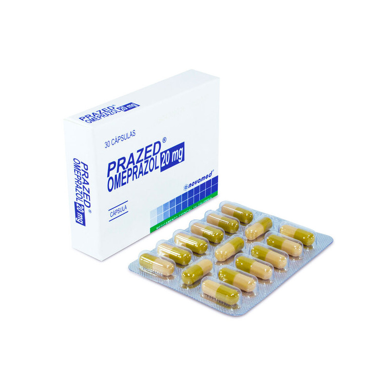 ( ) OMEPRAZOL PRAZED 20 MG 30 CAPSULAS