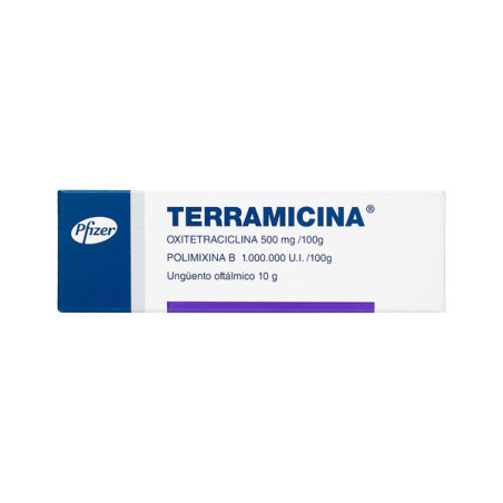 TERRAMICINA UNGUENTO OFTALMICO 10 GR