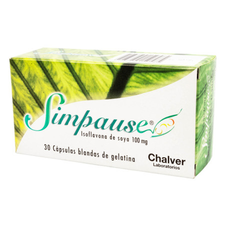 SIMPAUSE 100 MG 30 CAP.BLA GEL.(3% (PAE)