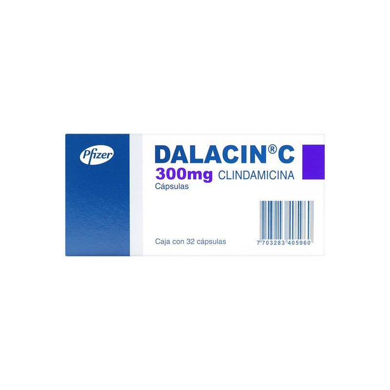 DALACIN C 300MG 32 CAPSULAS (PAE)                 