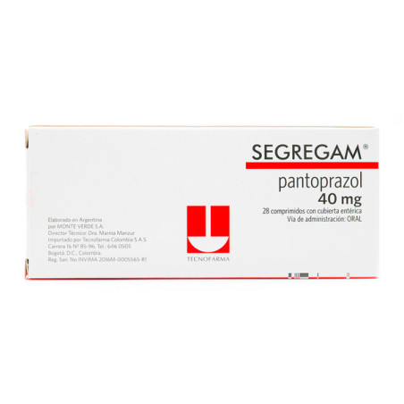 SEGREGAM 40MG 28COMPR.(A)(3% )(PAE)(PDB)          