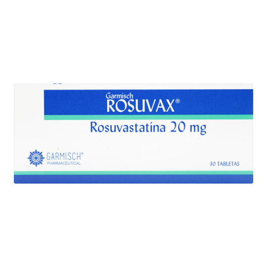 ROSUVAX 20 MG 30 TABLETAS (PAE)                   