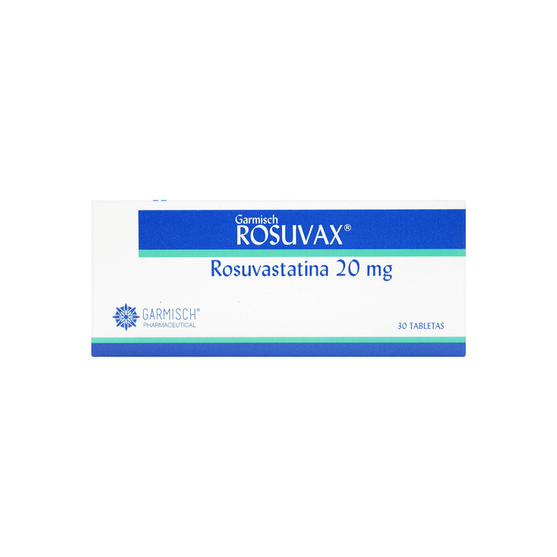 ROSUVAX 20 MG 30 TABLETAS (PAE)                   