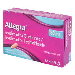 ALLEGRA 180 MG 10 TABLETAS (3% )(A)(PAE)