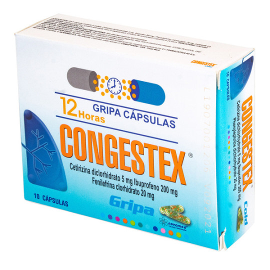 ( ) CONGESTEX 10 CAPSULAS