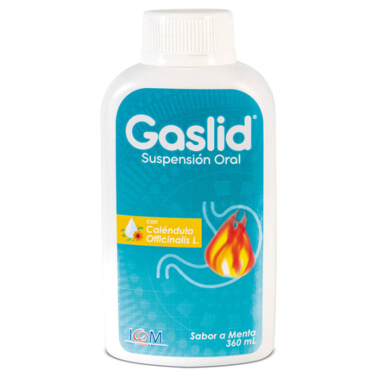 ( ) GASLID CALENDULA SUSP.ORAL 360 ML ICOM