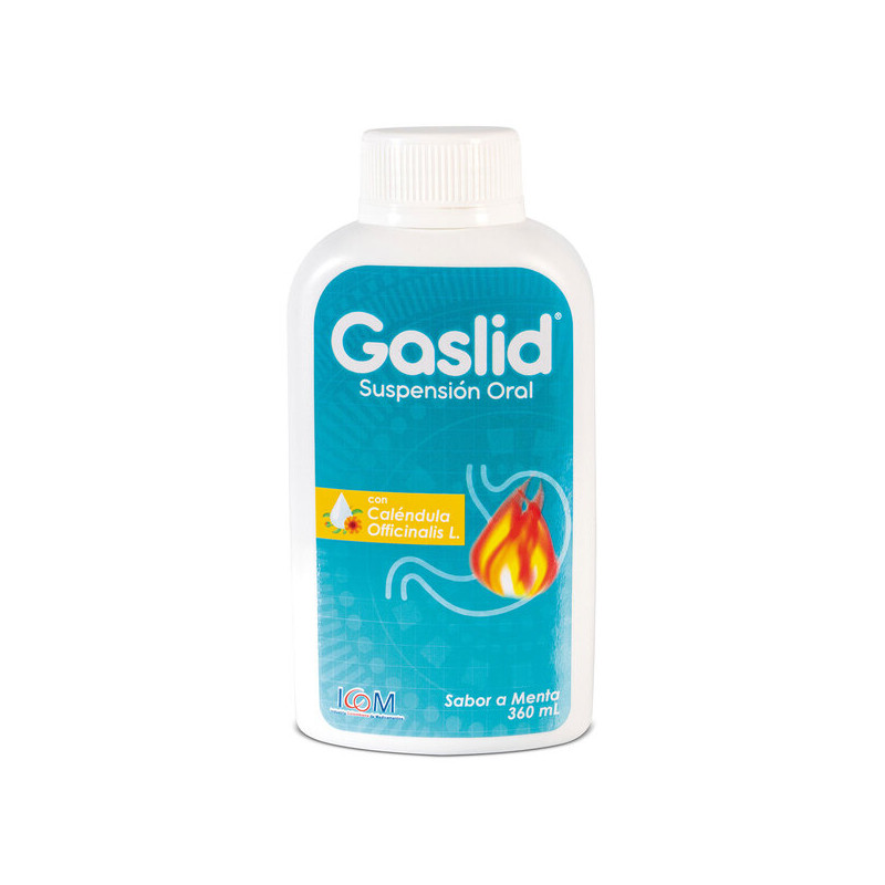( ) GASLID CALENDULA SUSP.ORAL 360 ML ICOM