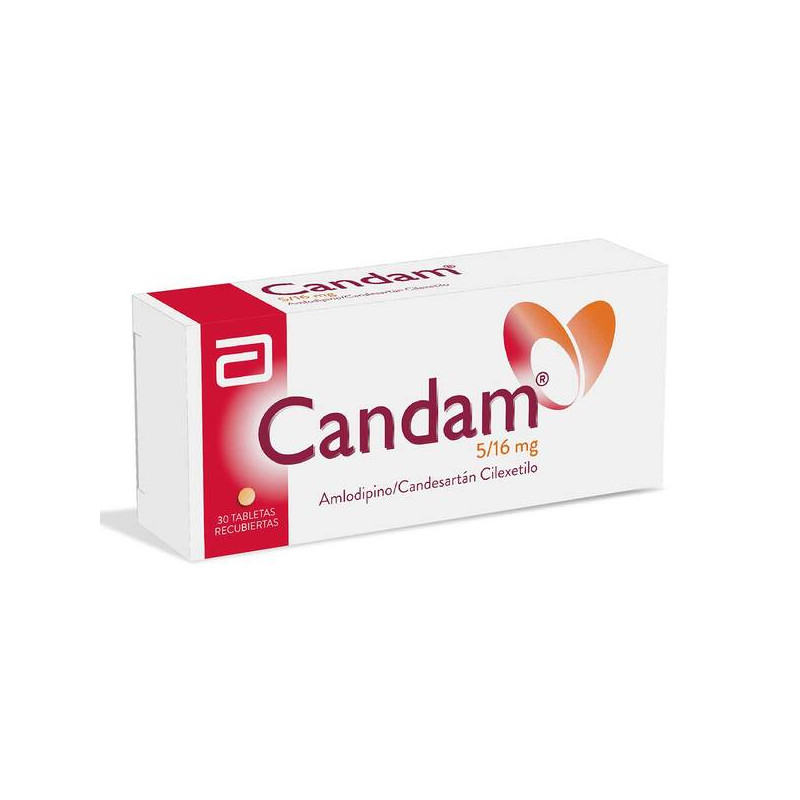 CANDAM 5/16 MG 30 TABLETAS (A)(PAE)               