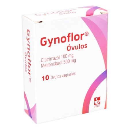 GYNOFLOR 500/100 MG 10 OVULOS VAG.