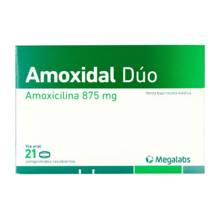 AMOXIDAL DUO 875 MG 21 COMPRIMIDOS (3% )