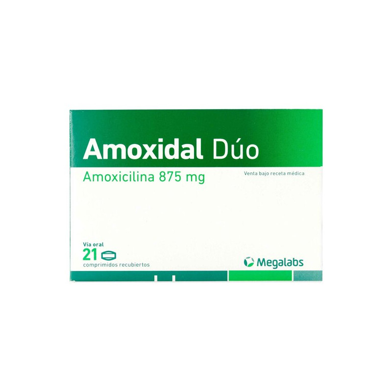 AMOXIDAL DUO 875 MG 21 COMPRIMIDOS (3% )