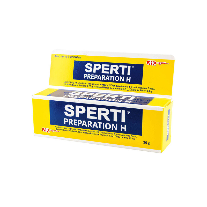SPERTI PREPARATION H 20 GR(PAE)