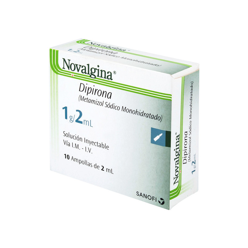 NOVALGINA 2 ML 10 AMPOLLAS
