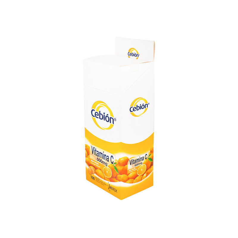 CEBION MASTICABLE NARANJA 100 TABLETAS
