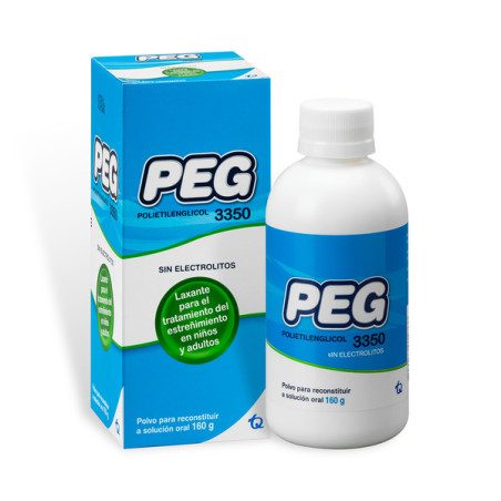 PEG POLIETILENGLICOL 3350 SUSP.160 GR