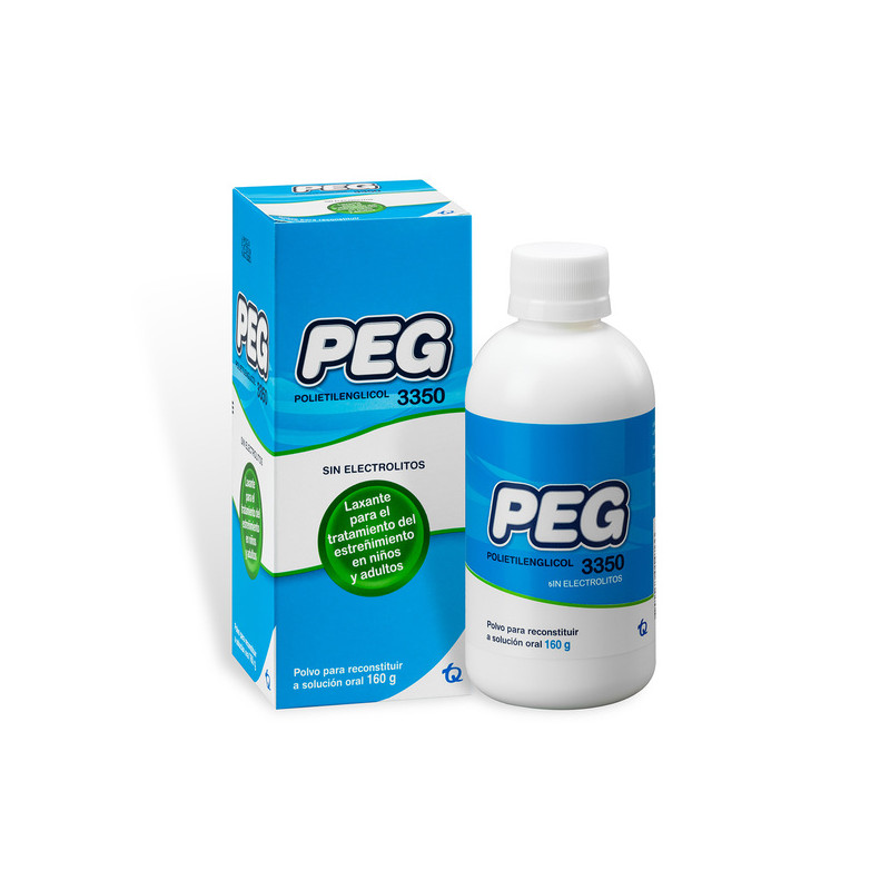 PEG POLIETILENGLICOL 3350 SUSP.160 GR