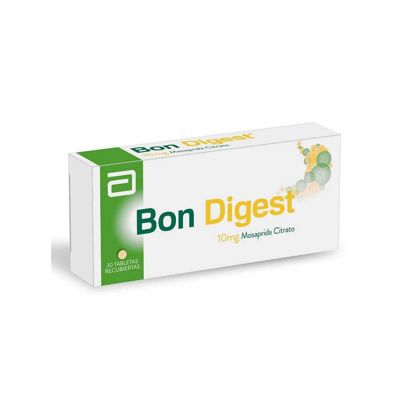 BON-DIGEST 10 MG 30 TABLETAS(A)