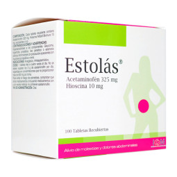 ( ) ESTOLAS 325/10 MG 100 TBS ICOM
