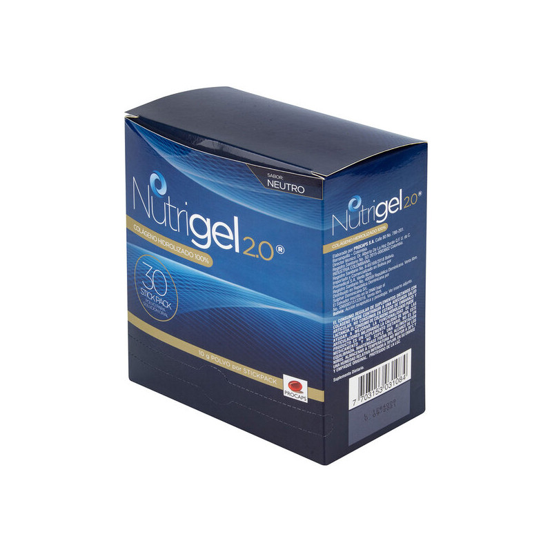 NUTRIGEL 2.0 NEUTRO 30 SOBRES (3% )