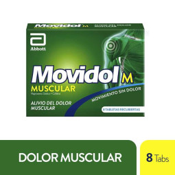 MOVIDOL M MUSCULAR 220MG 8 TABLETAS               