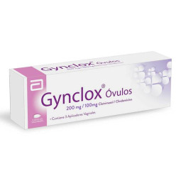 GYNCLOX 3 TABLETAS VAGINALES (3% )(PAE)