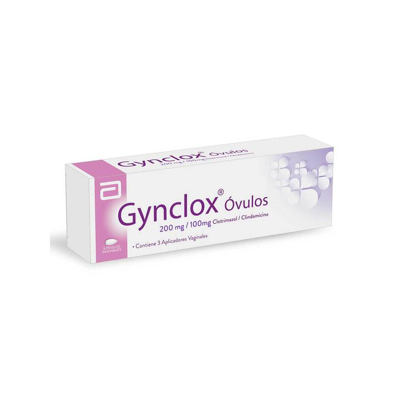 GYNCLOX 3 TABLETAS VAGINALES (3% )(PAE)