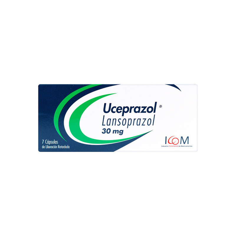 ( ) UCEPRAZOL 30 MG 7 CAP ICOM