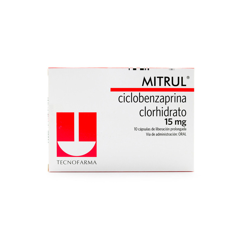 MITRUL 15 MG 10 TABLETAS (3% )(PAE)