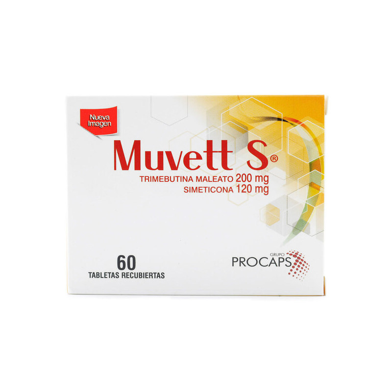 MUVETT S 200/120 MG 60 TABLETAS (PAE)             