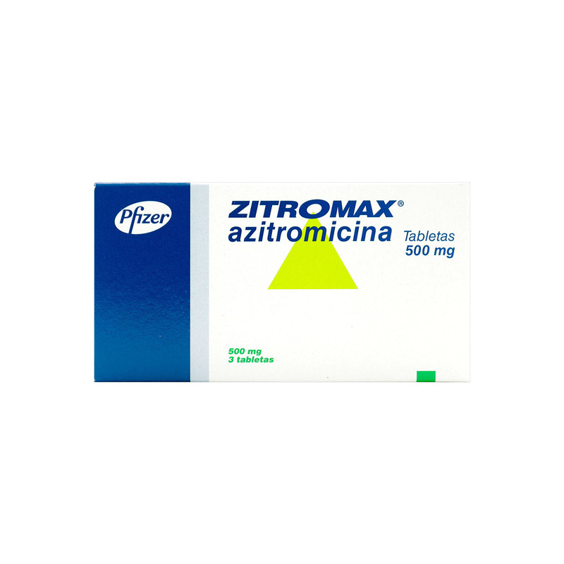 ZITROMAX 500 MG 3 TABLETAS (3% )(A)(PAE)