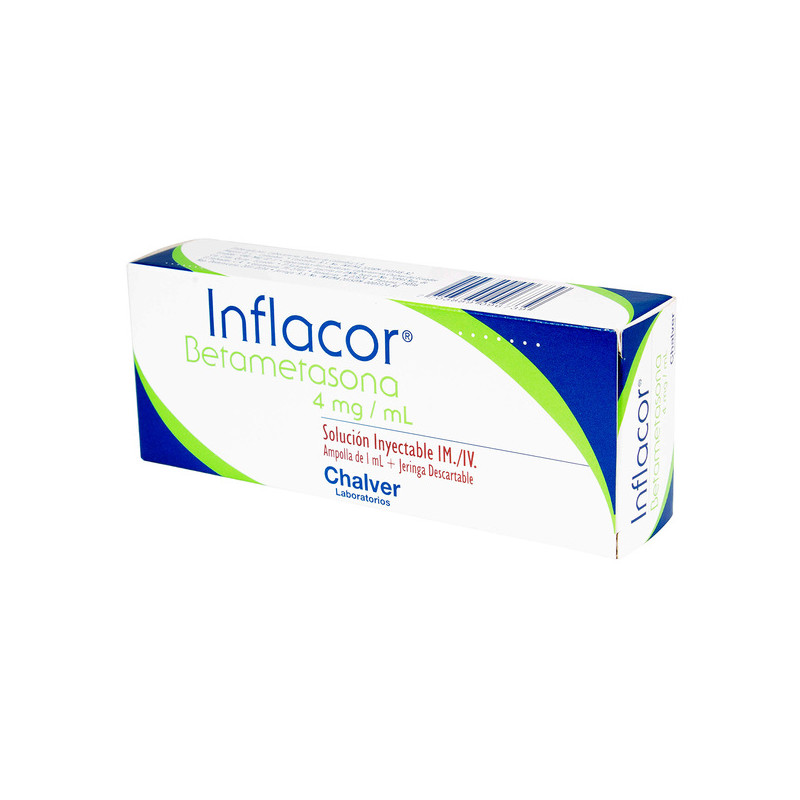 INFLACOR 4 MG 1 ML AMPOLLA