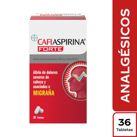 CAFIASPIRINA FORTE 650MG 36 TBS